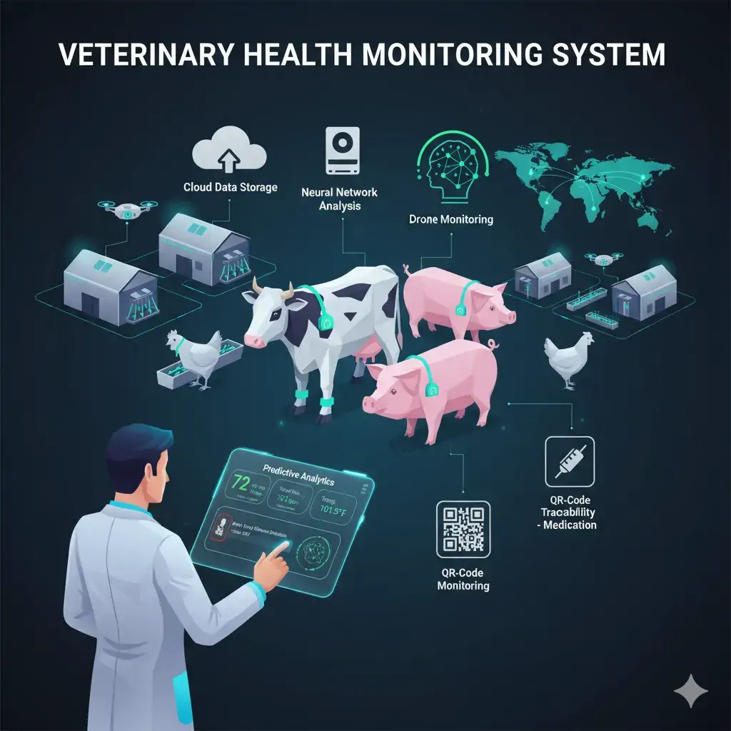 TMA Solutions Veterinary Health Monitoring System